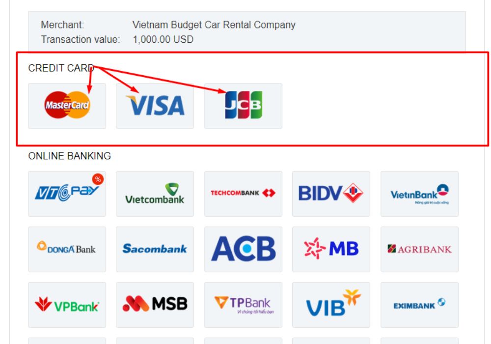Online-payment-by-credit-card-Vietnam-Budget-Car-Rental-1