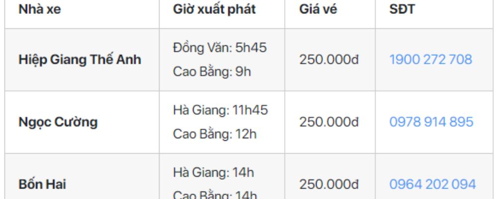 Bus-Schedule-Cao-Bang-to-Ha-Giang