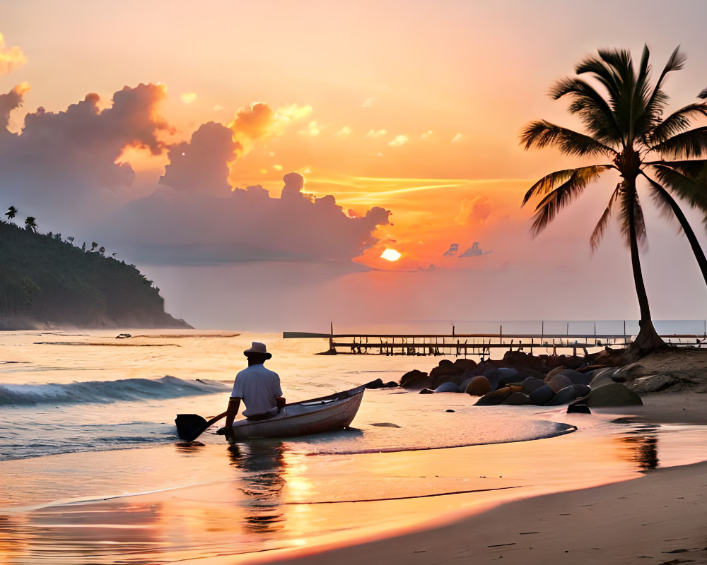 A-sunset-from-Nha-Trang-beach-Vietnam