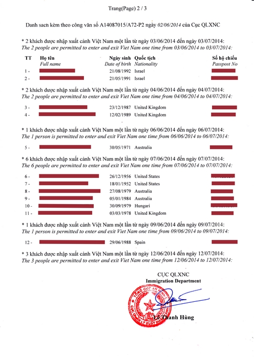 FAQ For Visa on arrival (VOA) in Vietnam FAQ For Visa on arrival (VOA) in Vietnam